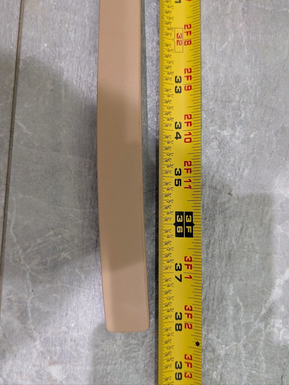 Lele Sadoughi Beige Floral Leather Belt - Picture 5 of 5